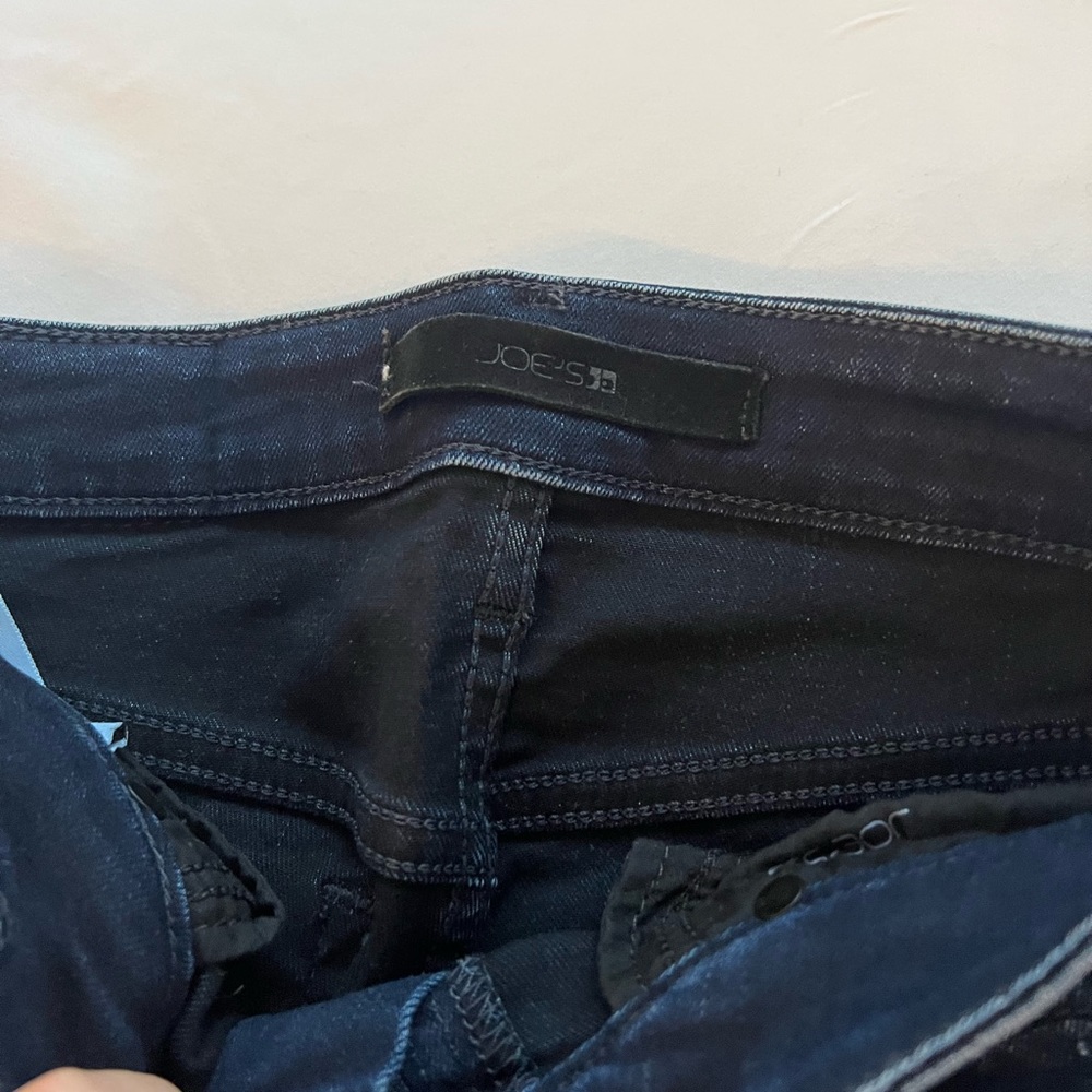 joes jeans size 24 navy with black rips